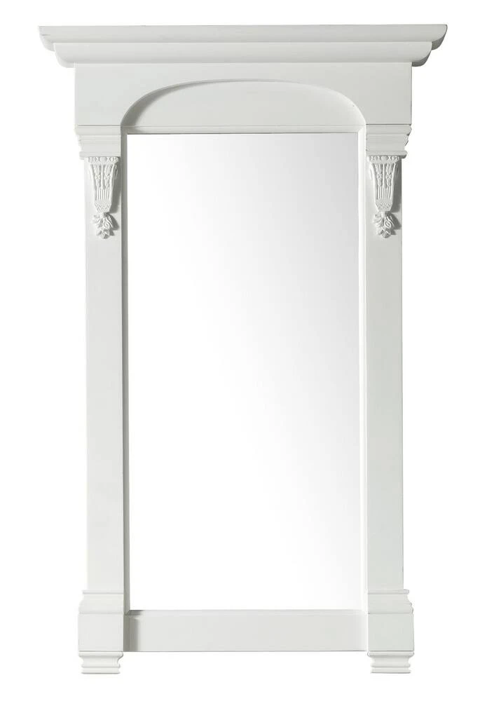 James Martin Vanities 26 in. Mirror in Bright White 1 James Martin Vanities 26 in. Mirror in Bright White