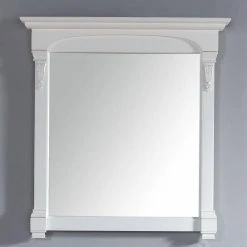Alternative view of James Martin Vanities 39-3/8 in. Mirror in Bright White