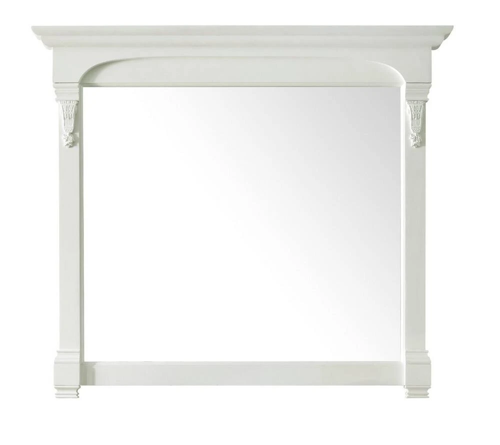 James Martin Vanities 47-1/4 in. Mirror in Bright White 1 James Martin Vanities 47-1/4 in. Mirror in Bright White