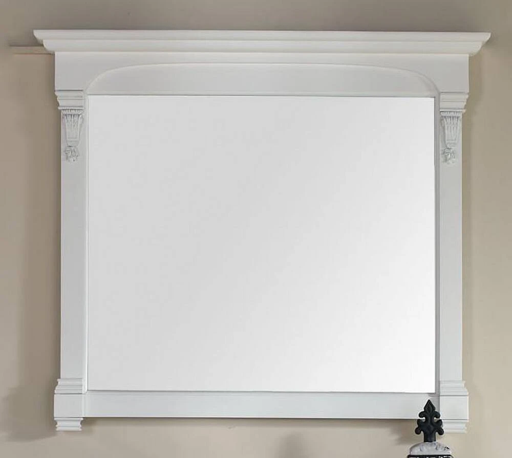 James Martin Vanities 47-1/4 in. Mirror in Bright White 2 James Martin Vanities 47-1/4 in. Mirror in Bright White - Image 2