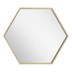 Signature Hardware Sauma 24 in. Hexagonal Vanity Mirror in Antique Brass 7 Signature Hardware Sauma 24 in. Hexagonal Vanity Mirror in Antique Brass -Lotus & Windoware, Inc. Shop Query 1020