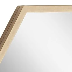 Signature Hardware Sauma 24 in. Hexagonal Vanity Mirror in Antique Brass 8 Signature Hardware Sauma 24 in. Hexagonal Vanity Mirror in Antique Brass -Lotus & Windoware, Inc. Shop Query 1021