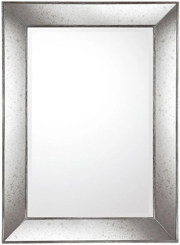 Capital Lighting 45-2/5 x 33-1/5 in. Decorative Mirror in Aged Silver 1 Capital Lighting 45-2/5 x 33-1/5 in. Decorative Mirror in Aged Silver