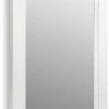 KOHLER Damask® Framed Mirror in Linen White