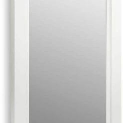 KOHLER Damask® Framed Mirror in Linen White