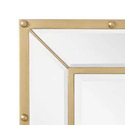 Signature Hardware Joanei 27-7/8 x 38-7/8 x 1-3/8 in. Rectangular Decorative Vanity Mirror in Antique Brass 9 Signature Hardware Joanei 27-7/8 x 38-7/8 x 1-3/8 in. Rectangular Decorative Vanity Mirror in Antique Brass -Lotus & Windoware, Inc. Shop Query 1035