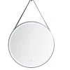 James Martin Vanities 27-5/8 in. Round LED Mirror in Brushed Nickel