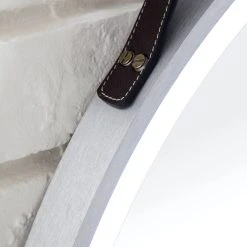 James Martin Vanities 27-5/8 in. Round LED Mirror in Brushed Nickel 7 James Martin Vanities 27-5/8 in. Round LED Mirror in Brushed Nickel -Lotus & Windoware, Inc. Shop Query 1064