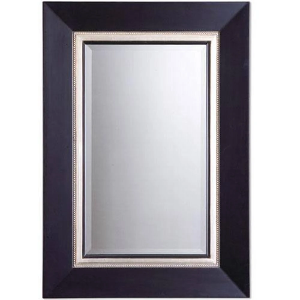 Uttermost Company Whitmore 39-7/8 x 29-7/8 in. Vanity Mirror in Matte Black 1 Uttermost Company Whitmore 39-7/8 x 29-7/8 in. Vanity Mirror in Matte Black