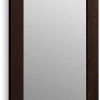 KOHLER Poplin® Framed Mirror in Claret Suede