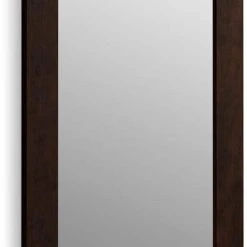 KOHLER Poplin® Framed Mirror in Claret Suede