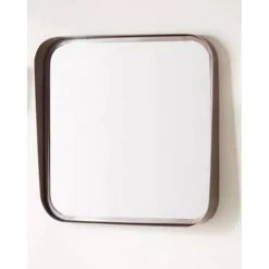 Signature Hardware Palora 20-3/4 in. Stainless Steel Vanity Mirror in Antique Copper