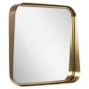 Signature Hardware Palora 20-3/4 in. Stainless Steel Vanity Mirror in Antique Brass