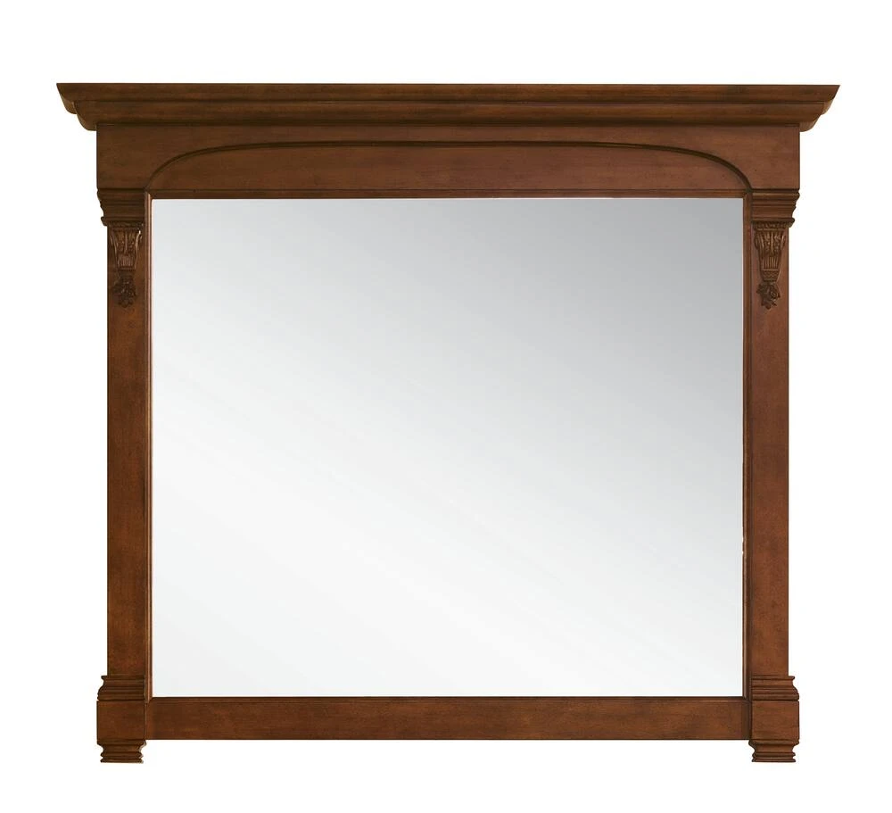James Martin Vanities Brookfield 47.25 in. Mirror, Warm Cherry 2 James Martin Vanities Brookfield 47.25 in. Mirror, Warm Cherry - Image 2