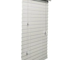 29 x 64 in. 2 in. Faux Wood Blind in White