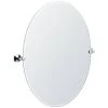 Gatco Large Oval Mirror in Polished Chrome