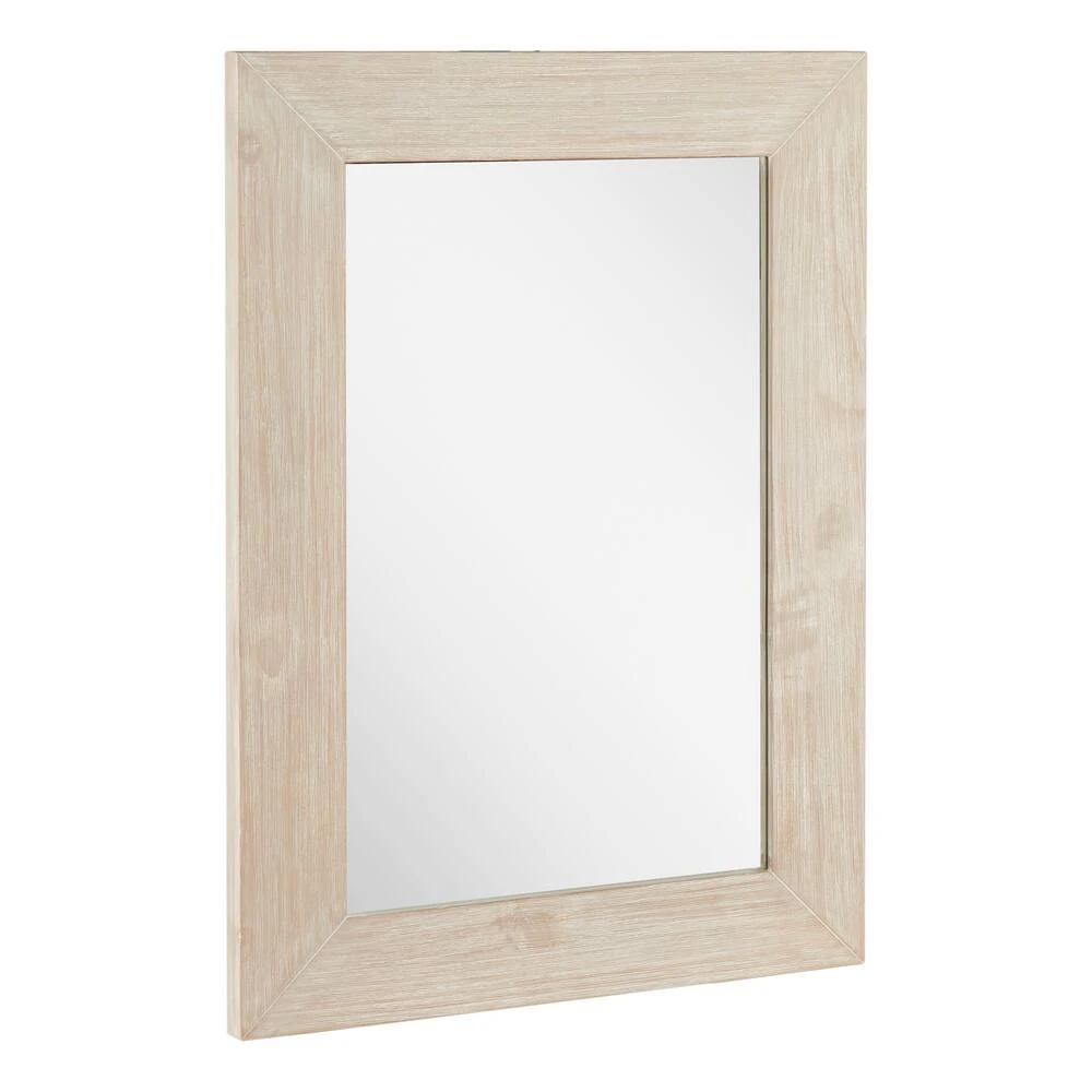 Signature Hardware Maysville 24 in. Rectangular Vanity Mirror in White Wash 3 Signature Hardware Maysville 24 in. Rectangular Vanity Mirror in White Wash - Image 3