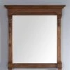 James Martin Vanities Brookfield 39.5 in. Mirror, Country Oak