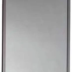 Bobrick 24 x 18 in. Stainless Steel Channel Frame Glass Mirror