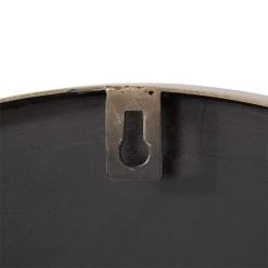 Signature Hardware Reka 30-3/4 x 7/8 in. Round Decorative Vanity Mirror in Antique Brass -Lotus & Windoware, Inc. Shop Query 1182