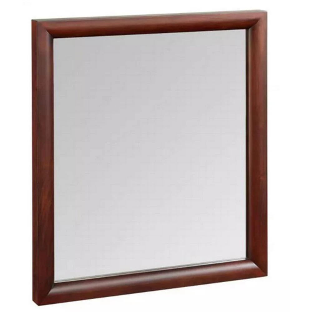 Signature Hardware Talyn 30 in. Rectangular Vanity Mirror in Light Walnut 1 Signature Hardware Talyn 30 in. Rectangular Vanity Mirror in Light Walnut