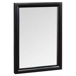 Signature Hardware Talyn 24 in. Rectangular Vanity Mirror in Black -Lotus & Windoware, Inc. Shop Query 1205