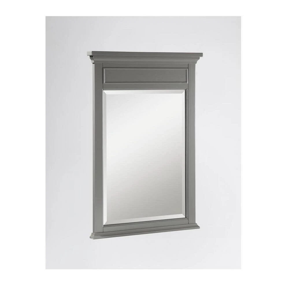 Fairmont Designs Smithfield 34 x 24 in. Framed Rectangle Mirror in Medium Grey 1 Fairmont Designs Smithfield 34 x 24 in. Framed Rectangle Mirror in Medium Grey