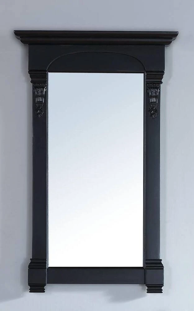 James Martin Vanities Brookfield 26 in. Mirror, Antique Black 1 James Martin Vanities Brookfield 26 in. Mirror, Antique Black