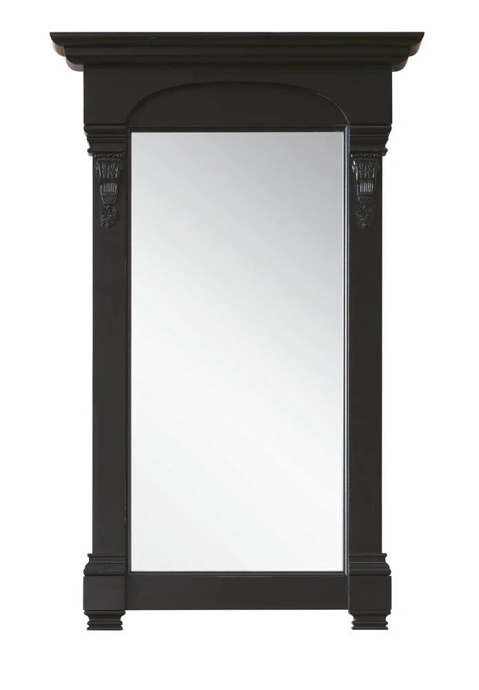 James Martin Vanities Brookfield 26 in. Mirror, Antique Black 2 James Martin Vanities Brookfield 26 in. Mirror, Antique Black - Image 2