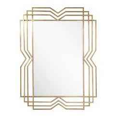 Signature Hardware Solandra 29-3/4 x 39-5/8 x 1 in. Rectangular Decorative Vanity Mirror in Nickel 8 Signature Hardware Solandra 29-3/4 x 39-5/8 x 1 in. Rectangular Decorative Vanity Mirror in Nickel -Lotus & Windoware, Inc. Shop Query 1239