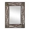 Uttermost Company Dorigrass 42 x 32 in. Forged Metal Mirror in Brown