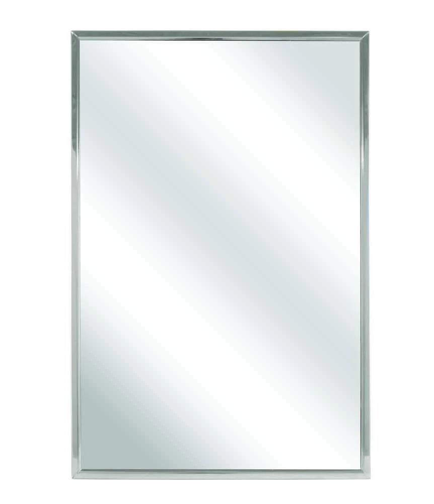 Bradley Corporation BradEx® 30 x 18 in. Channel Frame Mirror 1 Bradley Corporation BradEx® 30 x 18 in. Channel Frame Mirror