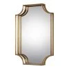 Uttermost Company Lindee 20 x 30 in. Rectangular Framed Mirror in Antique Gold Leaf