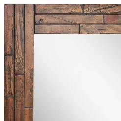 Signature Hardware Ansel 36 in. Rectangular Vanity Mirror in Farmhouse Brown -Lotus & Windoware, Inc. Shop Query 1290