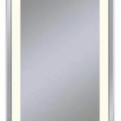 Robern Vitality™ 27 x 43 in. Vintage Lighted Mirror in Polished Chrome