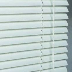 Lotus & Windoware, Inc. 36 x 84 in. 1 in. Aluminum Mini Blind in Alabaster