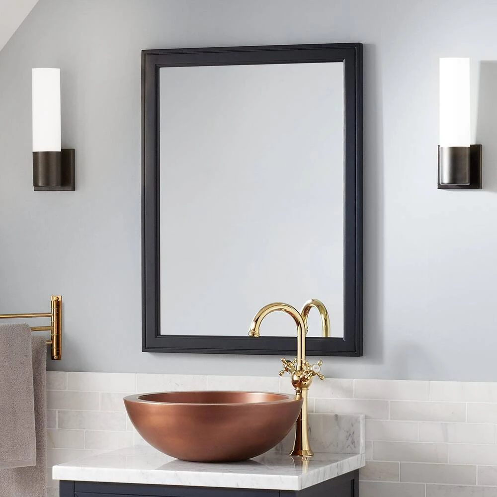 Signature Hardware Robertson 24 KELLER MAHOGANY VANITY MIRROR - 1 Signature Hardware Robertson 24 KELLER MAHOGANY VANITY MIRROR -