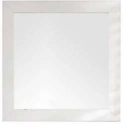 James Martin Vanities Weston 40 in. Rectangular Mirror, Bright White