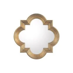 28 x 28 in. Mirror in Antique Gold