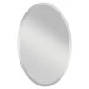 Feiss Infinity 36 in. Oval Mirror in Clear