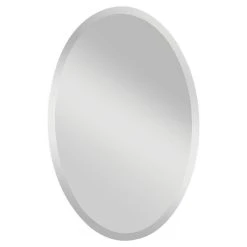 Feiss Infinity 36 in. Oval Mirror in Clear