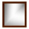Strasser Woodenworks 32 in. Rectangle Mirror in Chocolate Cherry