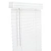 Lotus & Windoware, Inc. 24 x 72 in. Faux Wood Cordless Blind in White