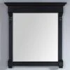 James Martin Vanities Brookfield 39.5 in. Mirror, Antique Black