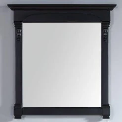 James Martin Vanities Brookfield 39.5 in. Mirror, Antique Black