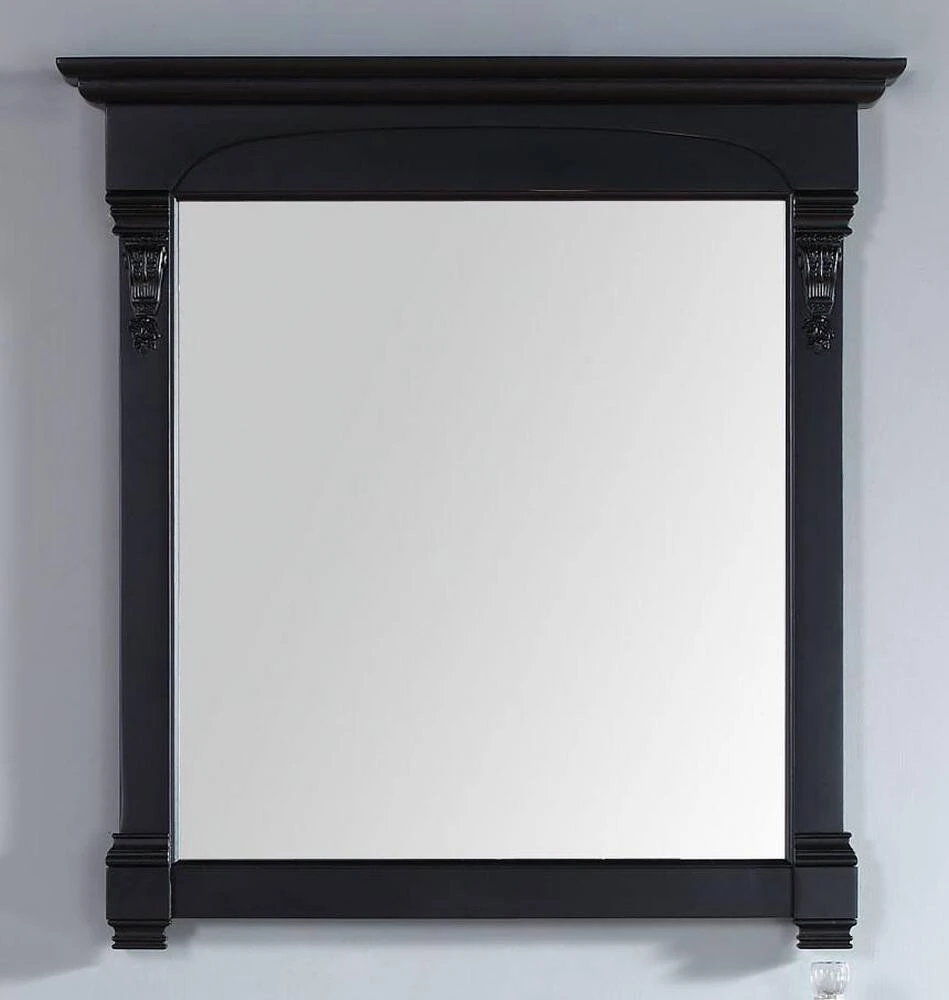 James Martin Vanities Brookfield 39.5 in. Mirror, Antique Black 1 James Martin Vanities Brookfield 39.5 in. Mirror, Antique Black