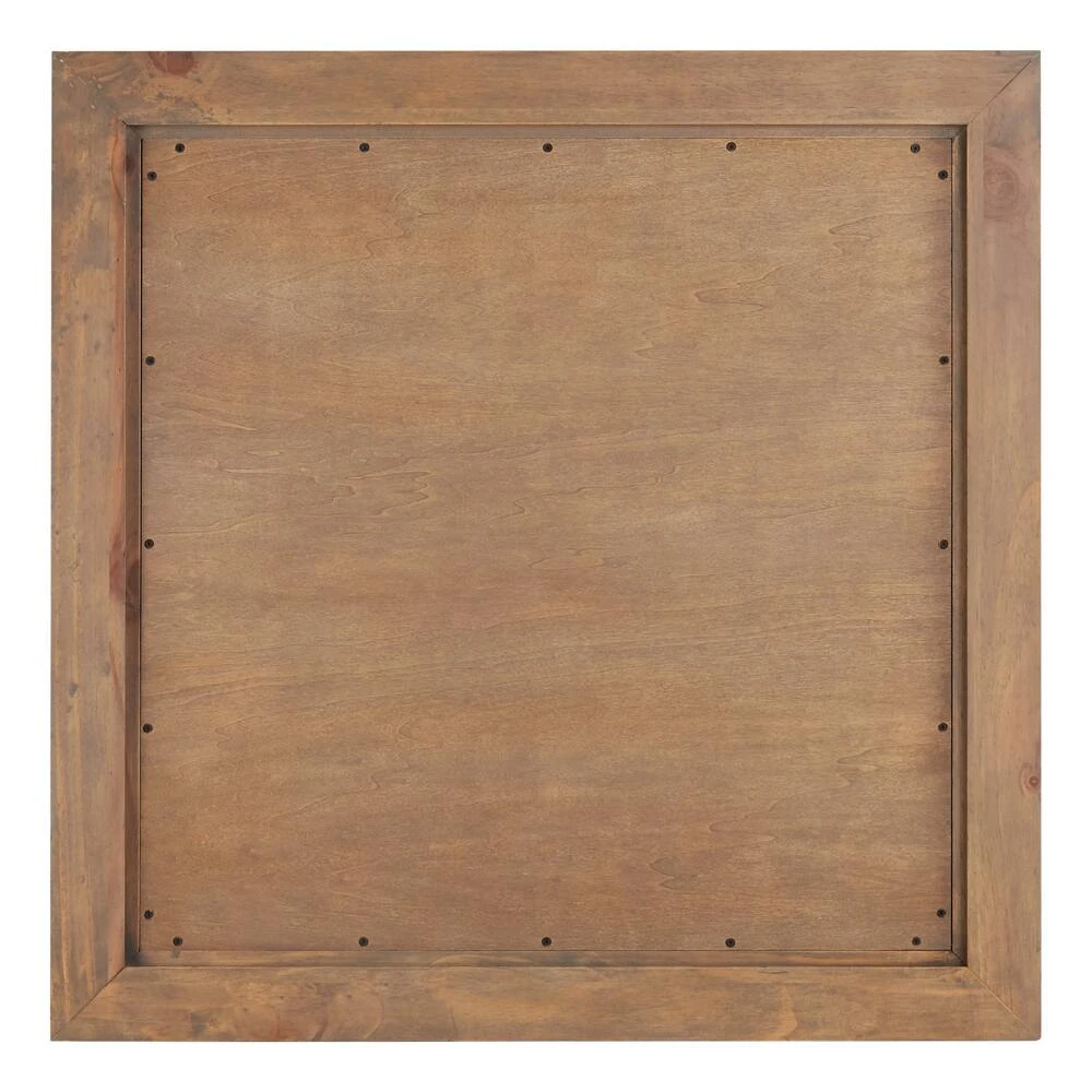 Signature Hardware Maysville 34 in. Square Vanity Mirror in Grey Wash 2 Signature Hardware Maysville 34 in. Square Vanity Mirror in Grey Wash - Image 2