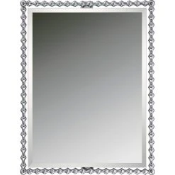 Quoizel Shelburne 33 x 25-1/2 in. Rectangle Mirror in Polished Chrome (Less Frame)