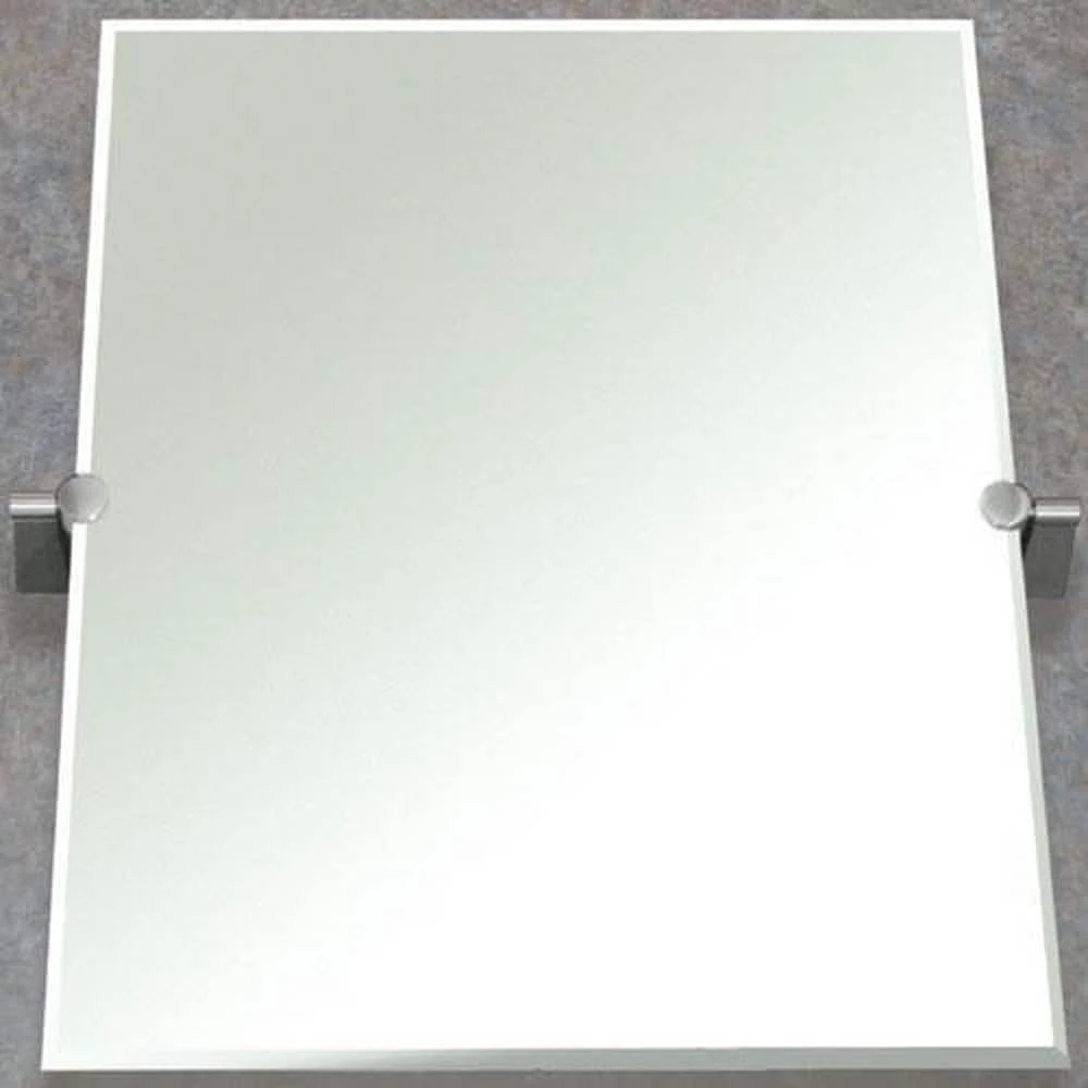 Gatco Rectangle Mirror in Satin Nickel 1 Gatco Rectangle Mirror in Satin Nickel