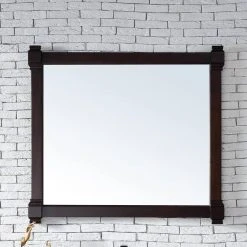 James Martin Vanities Brittany 43 in. Mirror, Burnished Mahogany